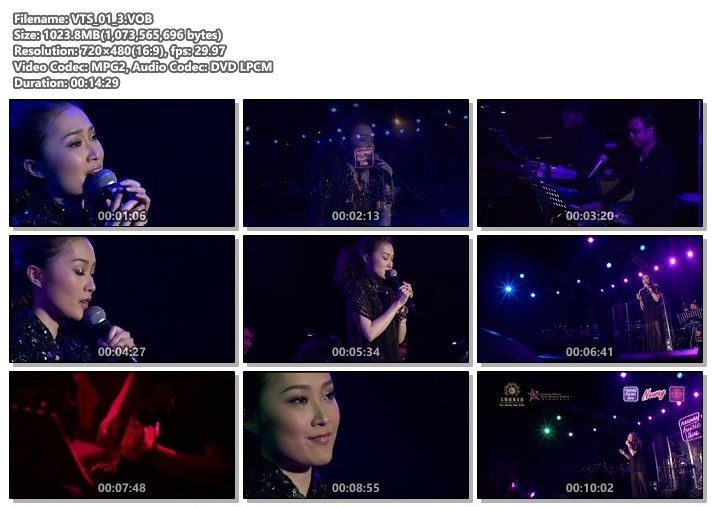 《陈僖仪 All The Best 纪念全集》 演唱会 [2DVD ISO 6.45G]