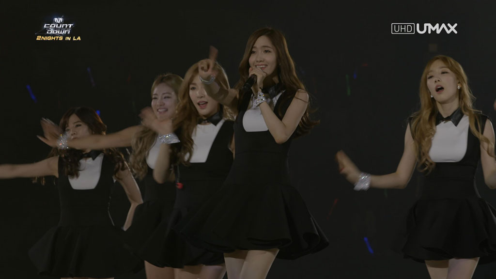 少女时代 Girls\' Generation]UMAX UHD M!Countdown in LA - Mr.Mr. + Mr.Taxi + Gee《HEVC 4K60fps 10bit 4G》