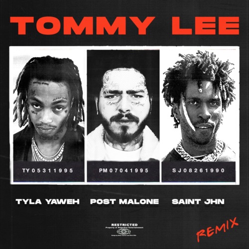 Tommy Lee (Remix) [feat. SAINt JHN & Post Malone] – Single – Tyla Yaweh-无损音乐